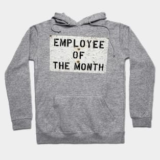 Praise Excellence with Employee of the Month Shirt - Personalized Office Award, Great for Team Gifts & Morale Boost Hoodie